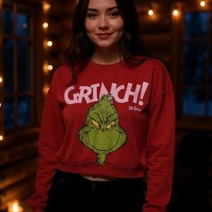 Dr. Seuss Grinch Red Sweater